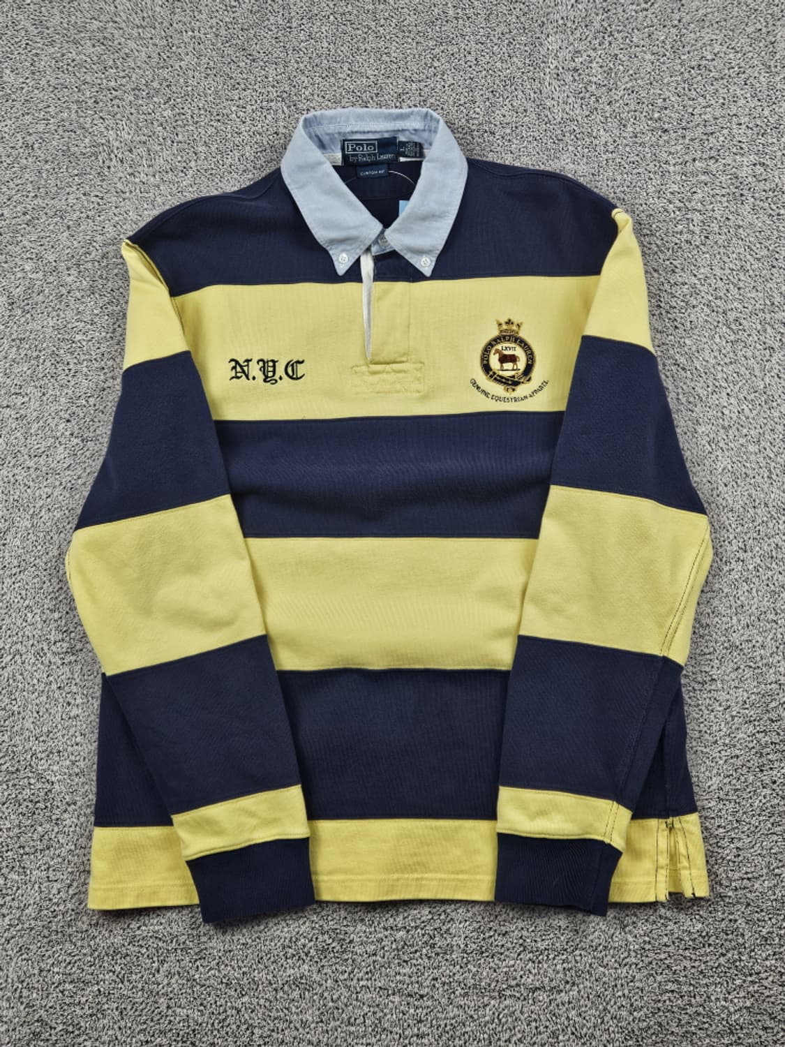 폴로랄프로렌 스트라이프 패턴 럭비 티셔츠 ( L ) / 10357 상품이미지2