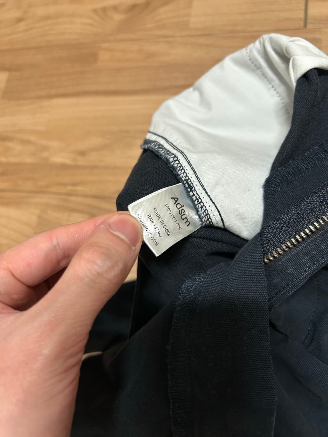 ADSUM 애드섬 플랩 포켓 팬츠 네이비 32 상품이미지6