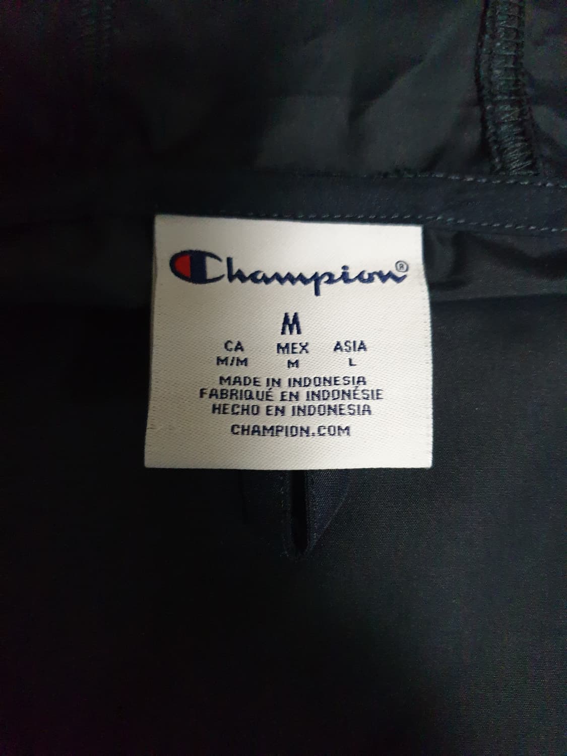 챔피온 스타디움 아노락 네이비 (M) 상품이미지2