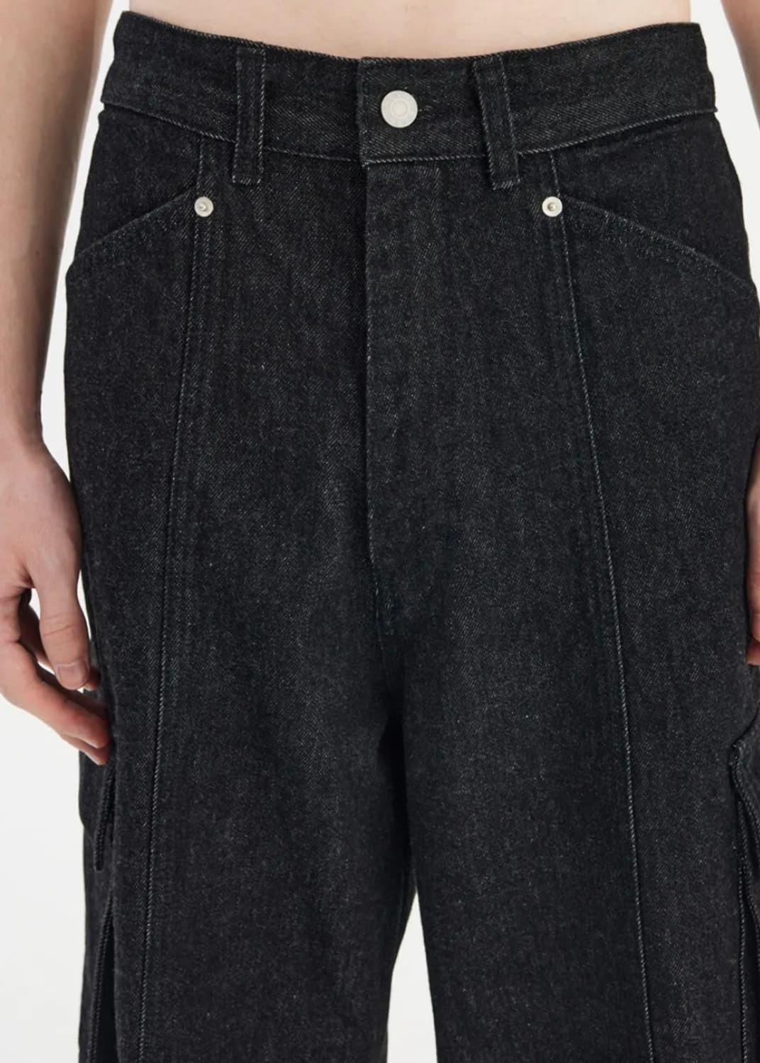 Youth. Cargo Denim Pants 상품이미지2