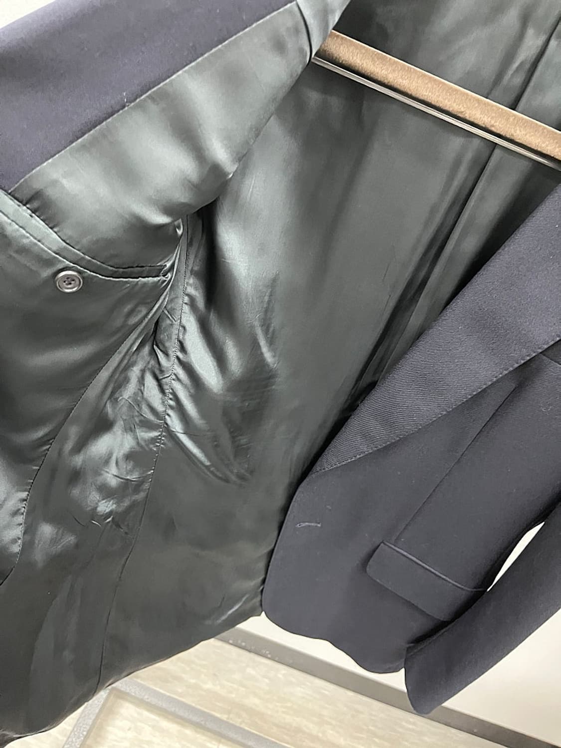 95) 던힐 금장 콤비자켓  상품이미지6