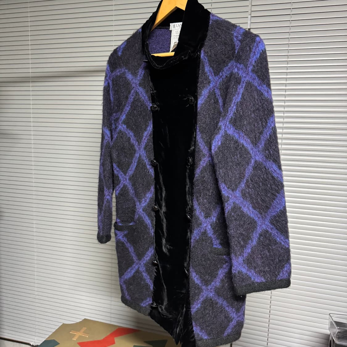 ~90‘s Lanvin Paris blend Cardigan 상품이미지3