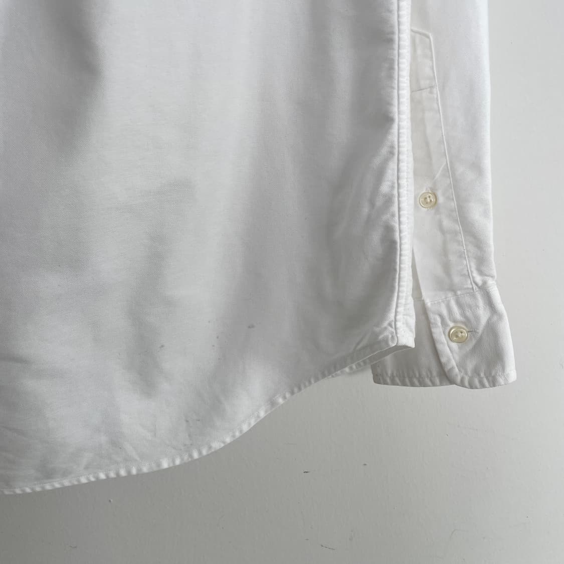 폴로 랄프로렌 QR 신형 화이트 셔츠 상품이미지5