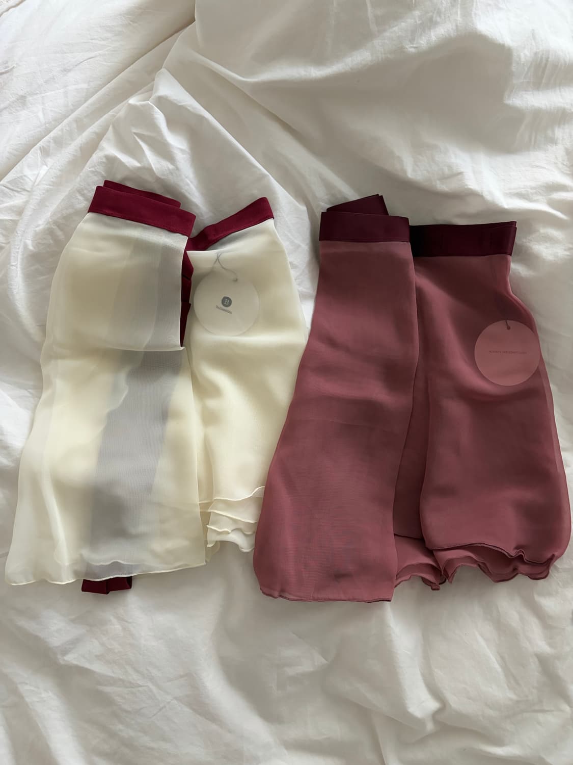 (새상품) 발레시모 쉬폰 랩 스커트 상품이미지1