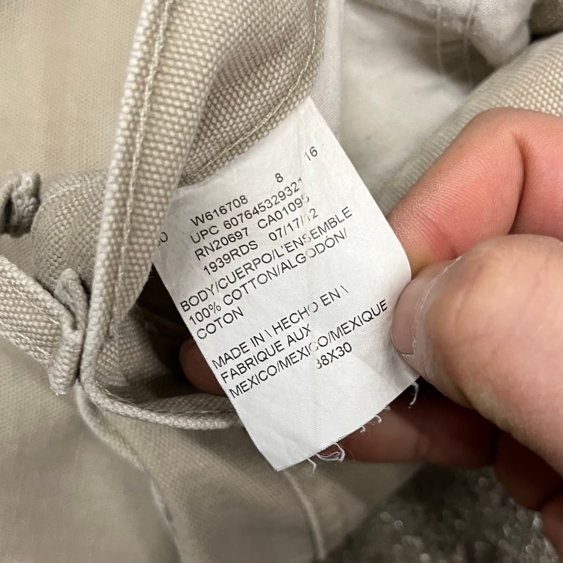 디키즈 덕 카펜터 팬츠 (38“) 상품이미지6