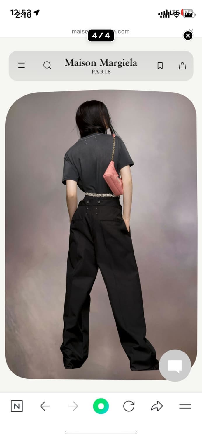 Maison Margiela 24s/s waist tie trouser 상품이미지2