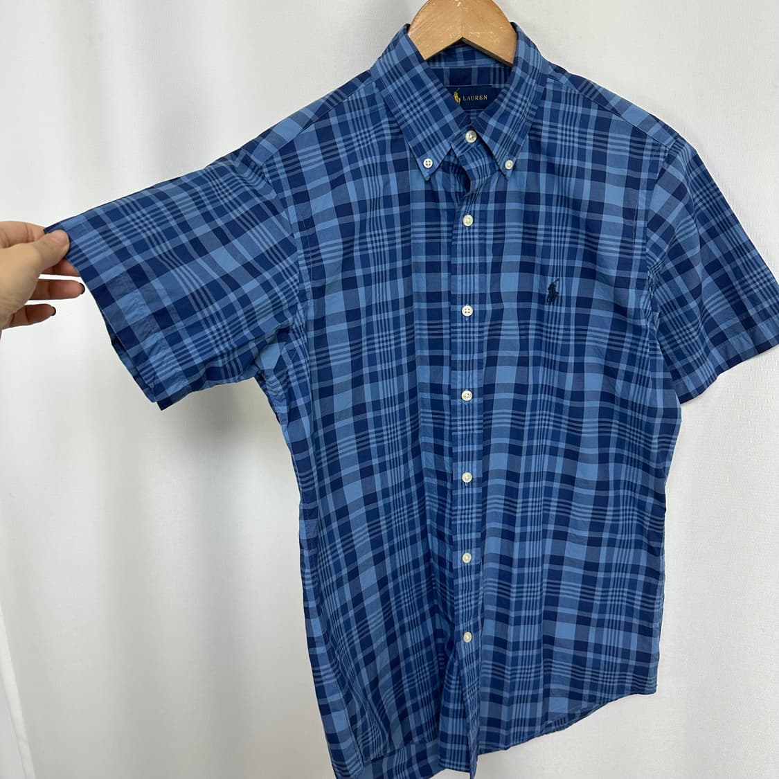 폴로랄프로렌 남자 면100% 체크셔츠 남방 S 상품이미지4