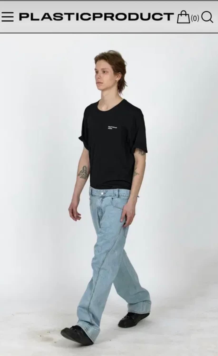 새거)플라스틱프로덕트 MPa DRIFT DENIM 드리프트 데님팬츠 S 상품이미지5