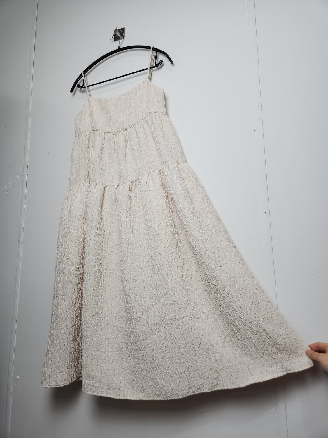 캉캉 주름 롱 원피스 상품이미지7