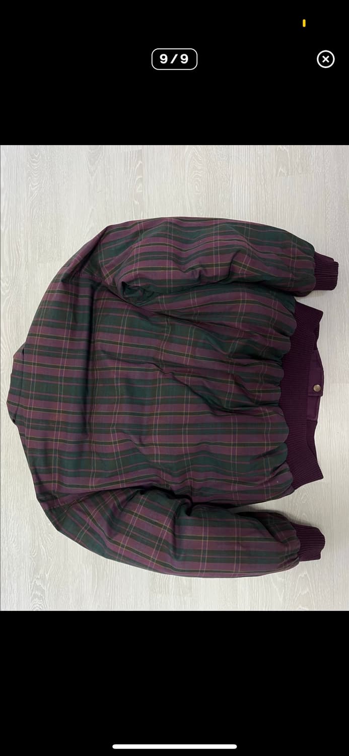 라코스테 빈티지 퍼플 패딩 L 상품이미지6