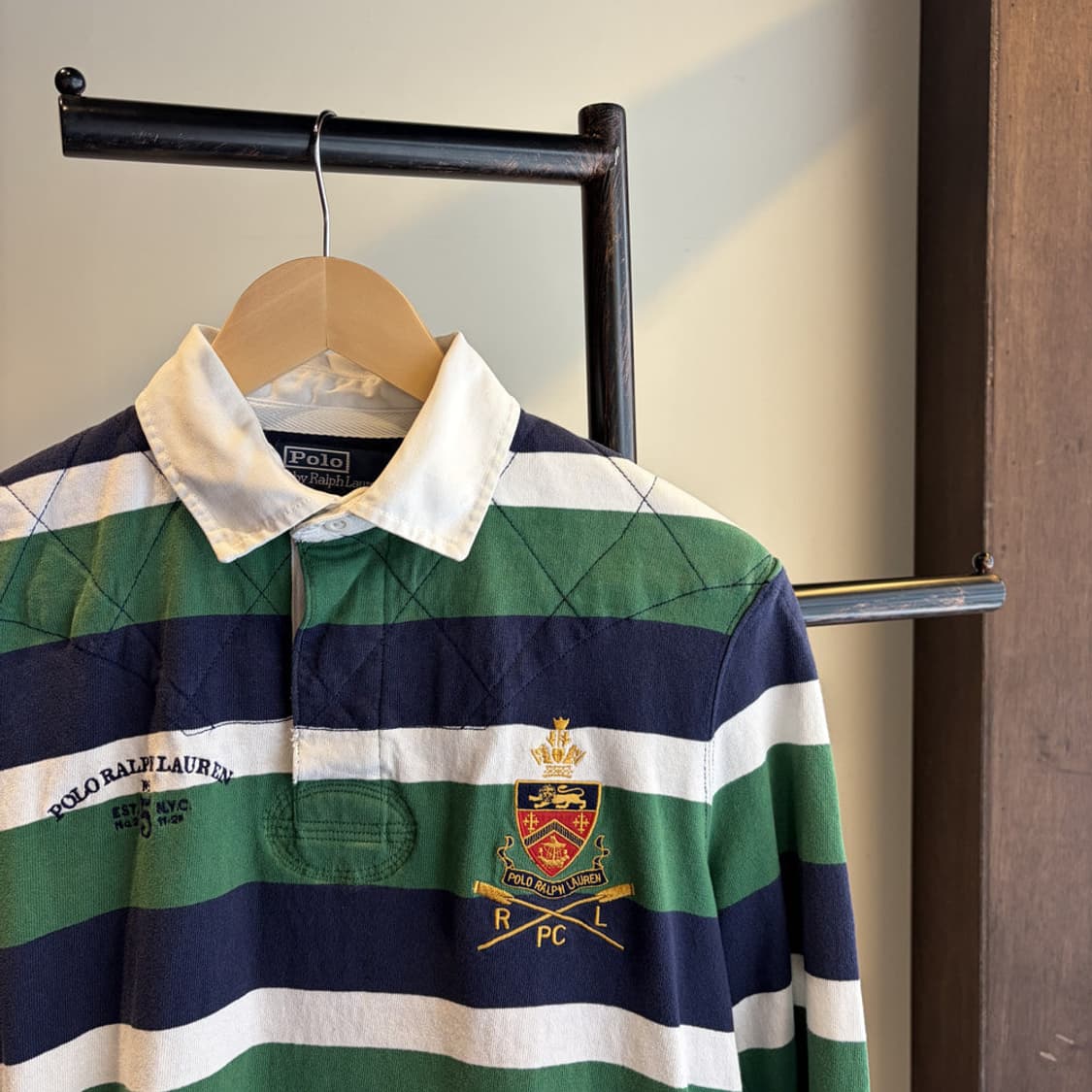 16096 - 폴로 랄프로렌 스트라이프 빅로고 럭비티 상품이미지3