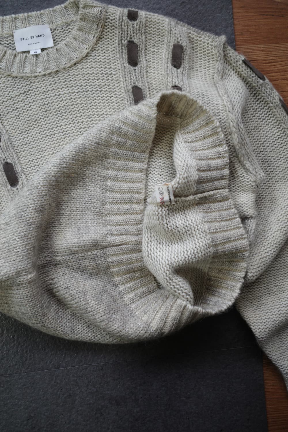 스틸바이핸드 울 스웨터  상품이미지8