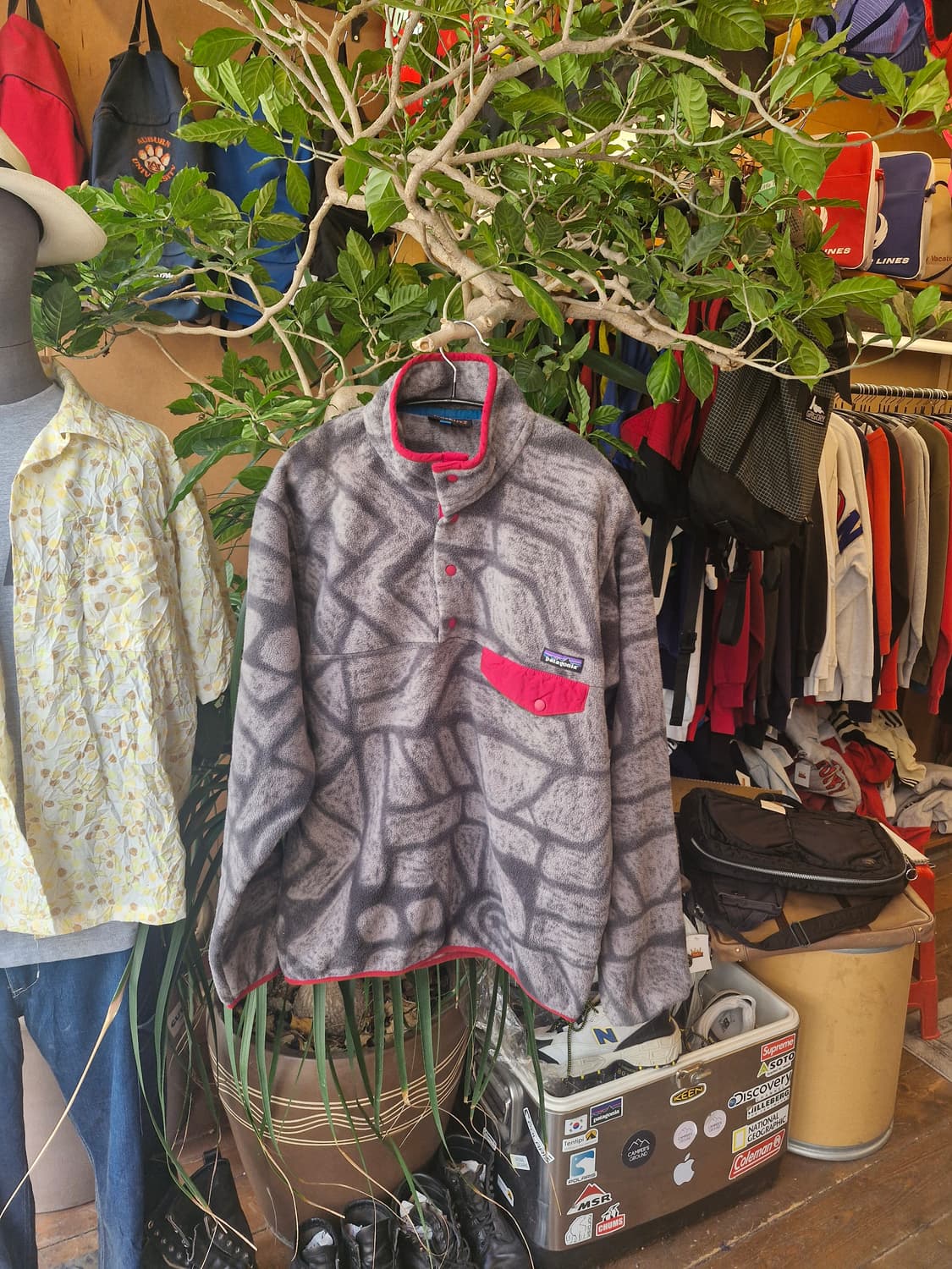 Z-542 파타고니아 신칠라 아즈텍 네이티브 스톤핸지 상품이미지1