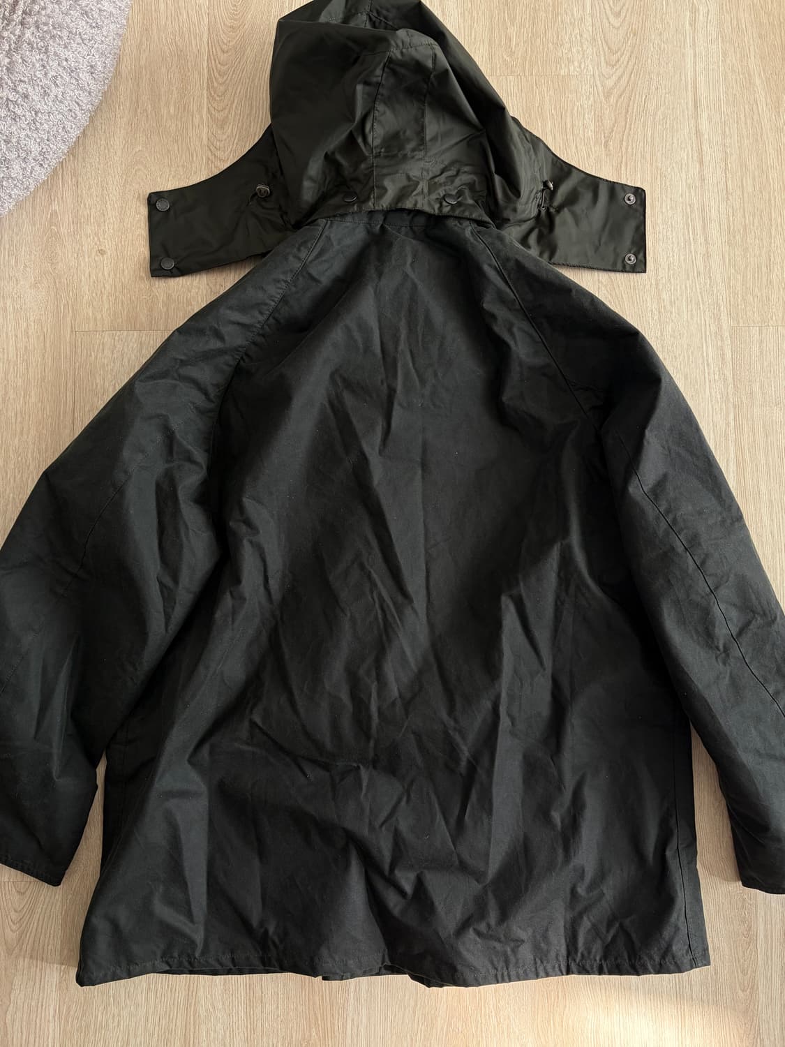 아르켓 x 바버 콜라보 왁스 코팅 자켓 상품이미지8