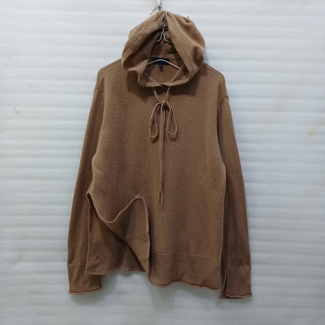 삼성물산 띠어리 순 캐시미어 후드 니트 루즈핏 여성 M ~ L 사랑봉봉 상품이미지1