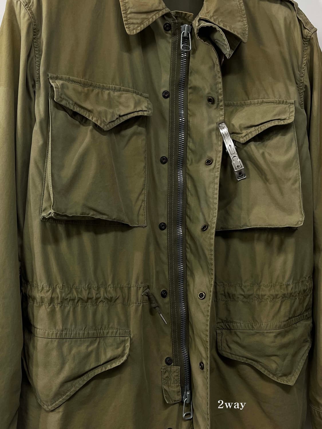 폴로 랄프로렌 5함대 괌탈환 M43 밀리터리 썬페이딩 필드 자켓 M 상품이미지6