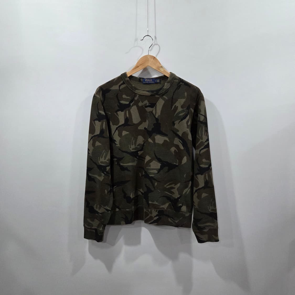 폴로랄프로렌 카모플라주 기모 스웻셔츠 M 상품이미지1