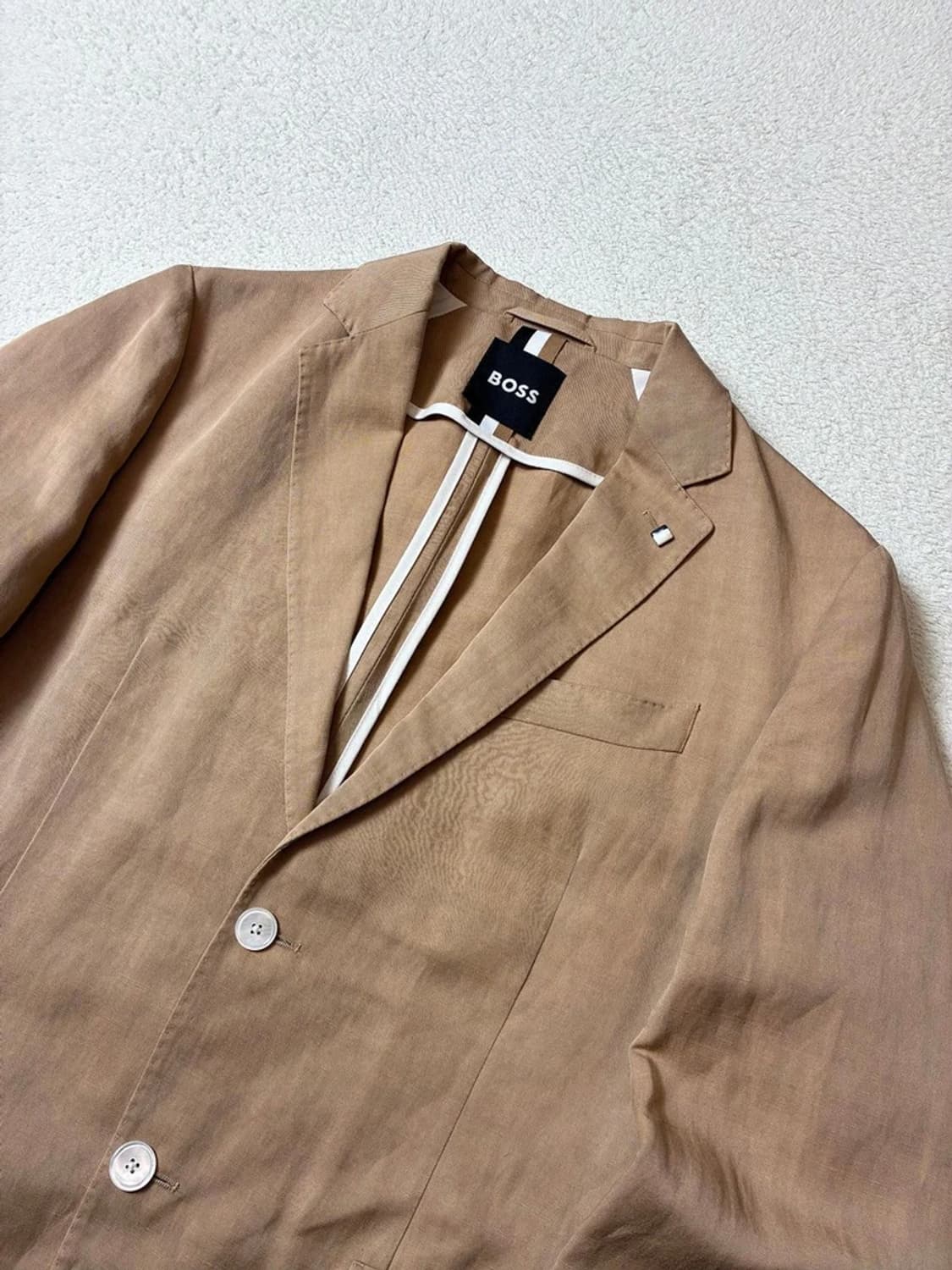 휴고보스 신형 린넨 리오셀 콤비 블레이저 PN7450 상품이미지2