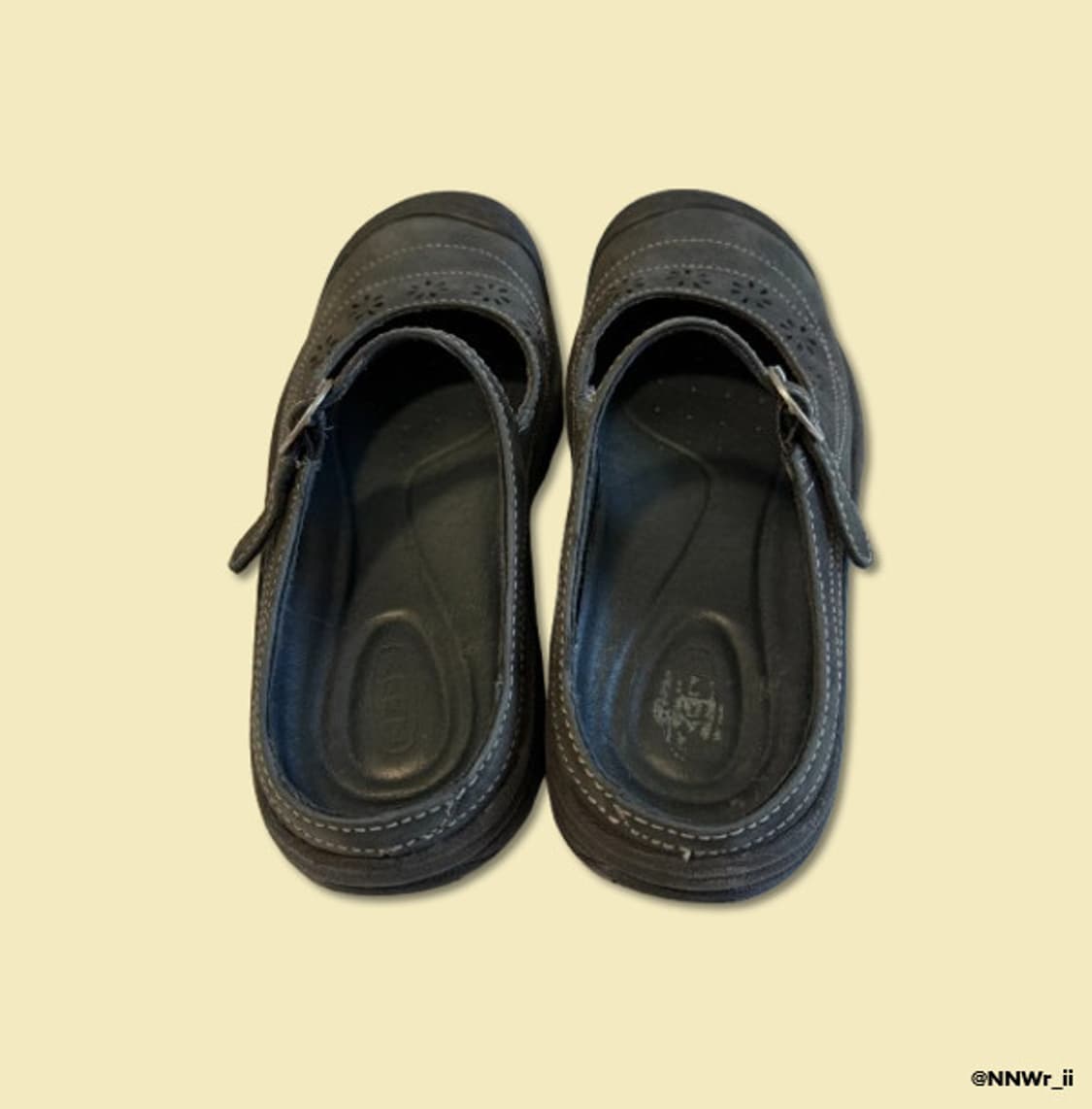 KEEN MARY JANE FLOWER BLACK 상품이미지4