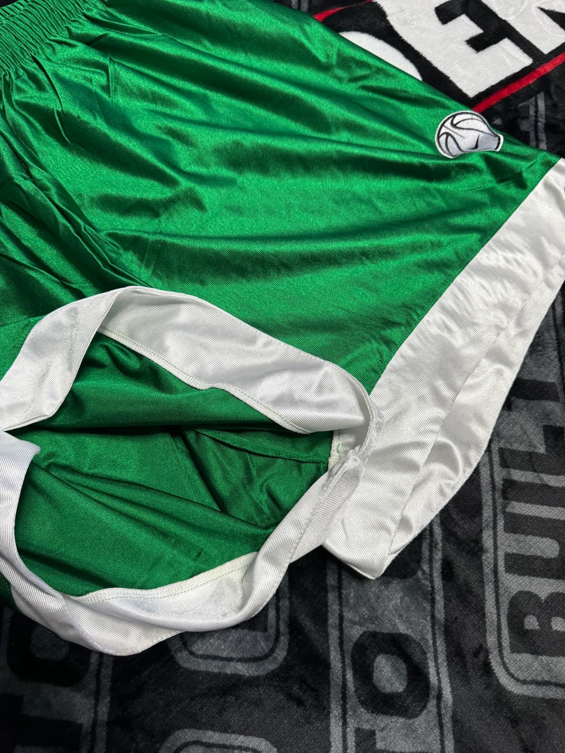 나이키 배스킷볼 쇼츠 그린 화이트 상품이미지4