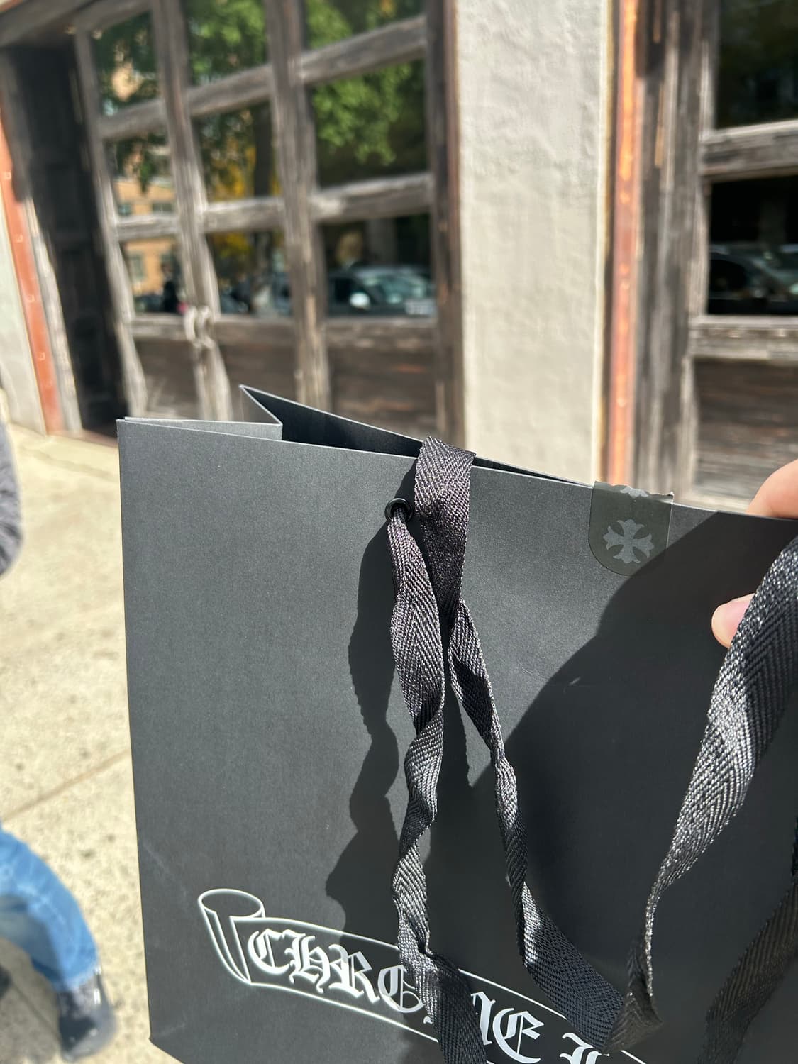 크롬하츠 스크롤 로고 롱슬리브 L (영수증) 상품이미지7