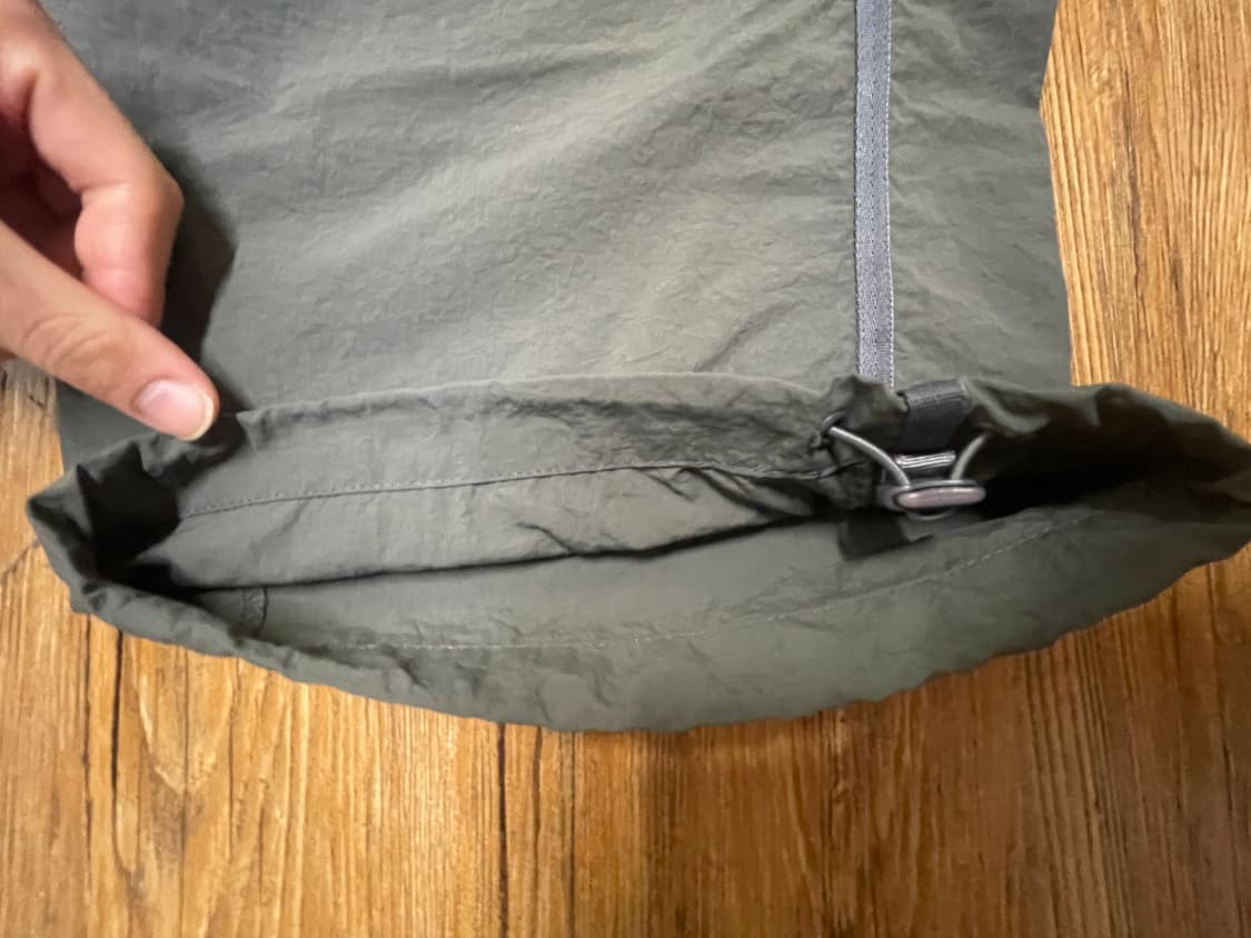 (1) 산산기어 테이퍼드 버튼 팬츠 차콜 상품이미지9