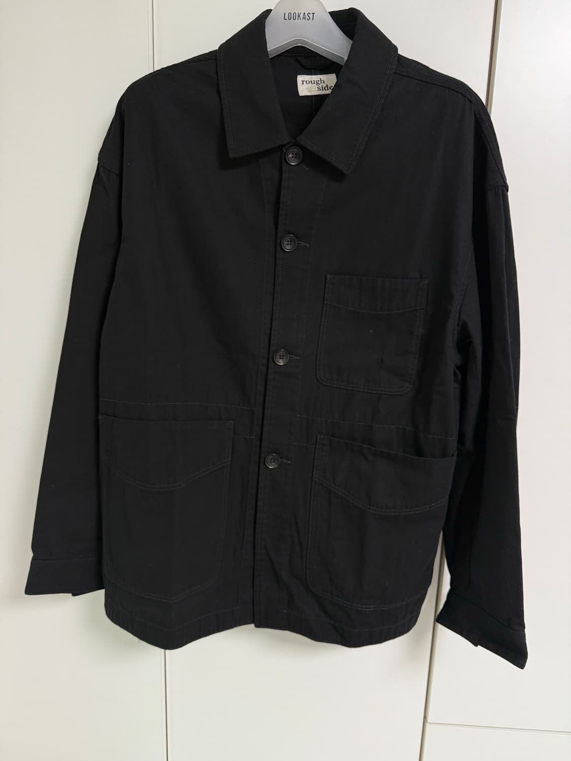 러프사이드 워커스 워크 자켓 블랙 상품이미지1