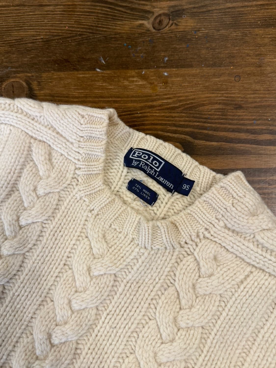 폴로 랄프로렌 케이블 니트 55~66 상품이미지7