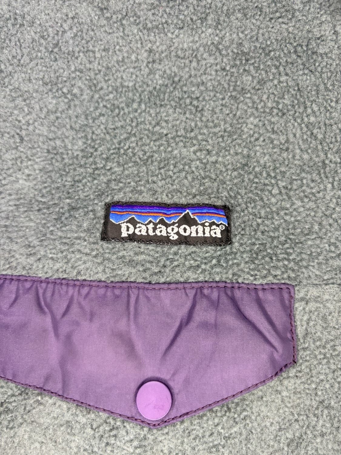 96FW 파타고니아 신칠라 스냅-T 그레이/퍼플 자메이카 상품이미지2