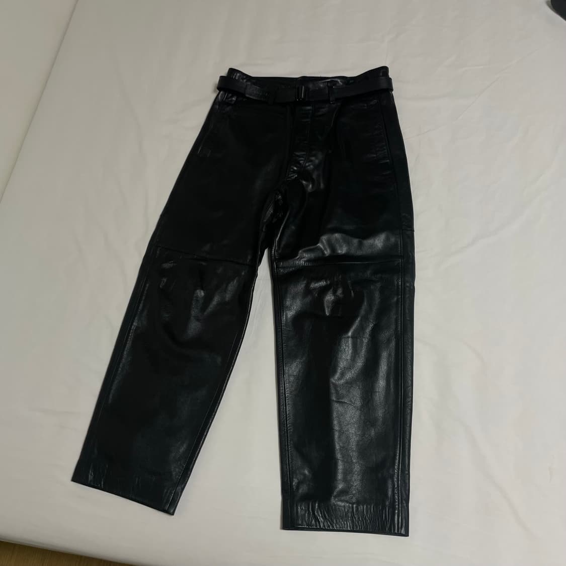 르메르 20FW 레더 벨티드 팬츠 상품이미지2