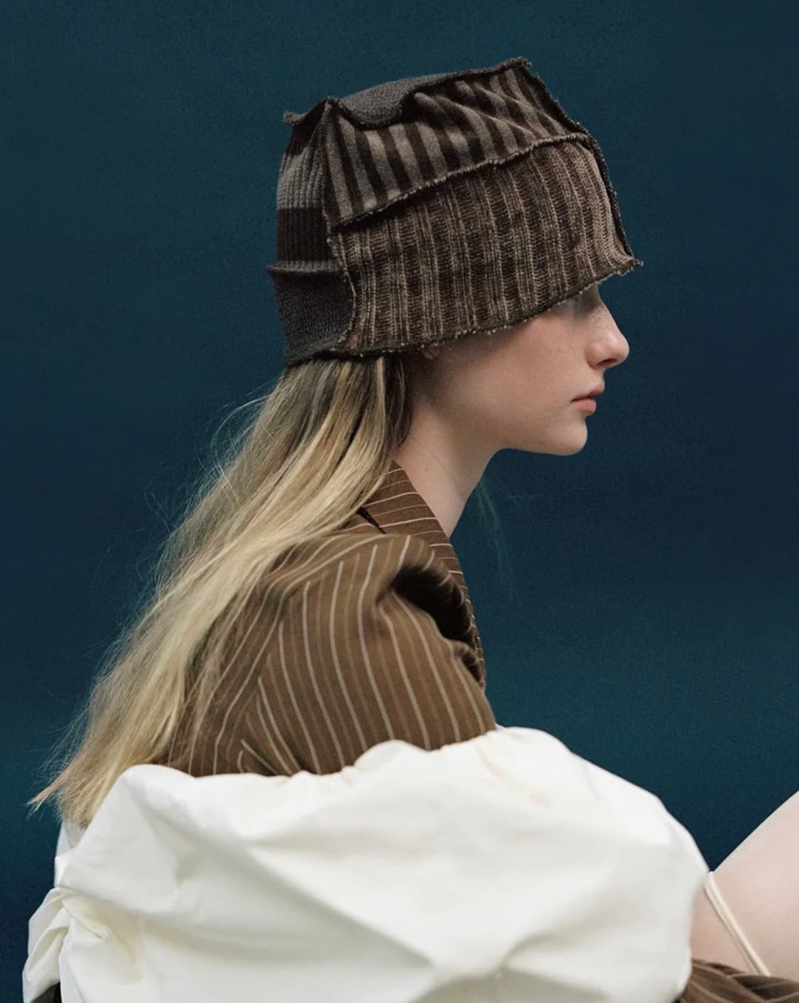 어썸니즈 패치워크 햇_브라운 상품이미지2