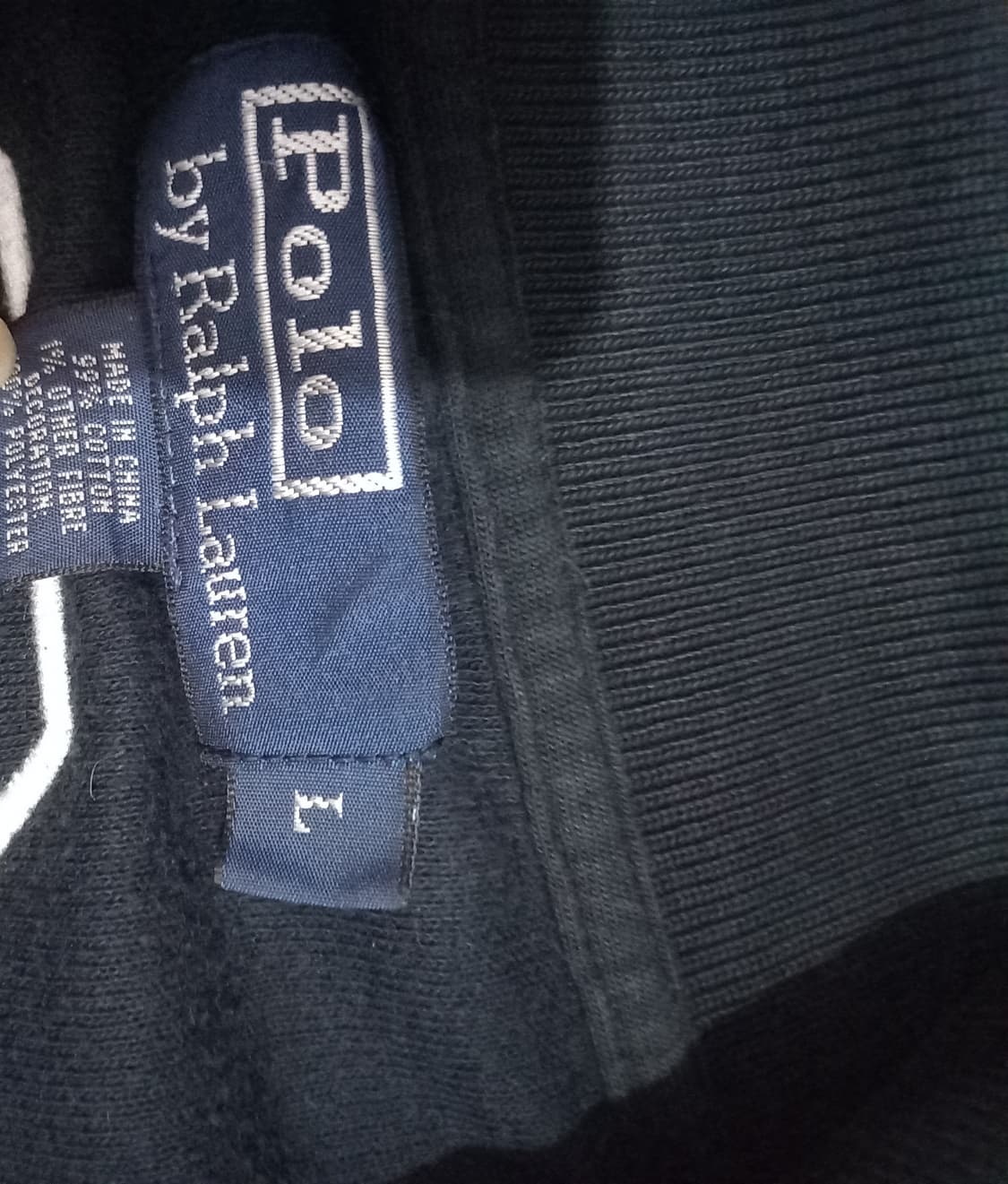 폴로 POLO 빅포니 자메이카 국기 집업 블랙 100/L 상품이미지3