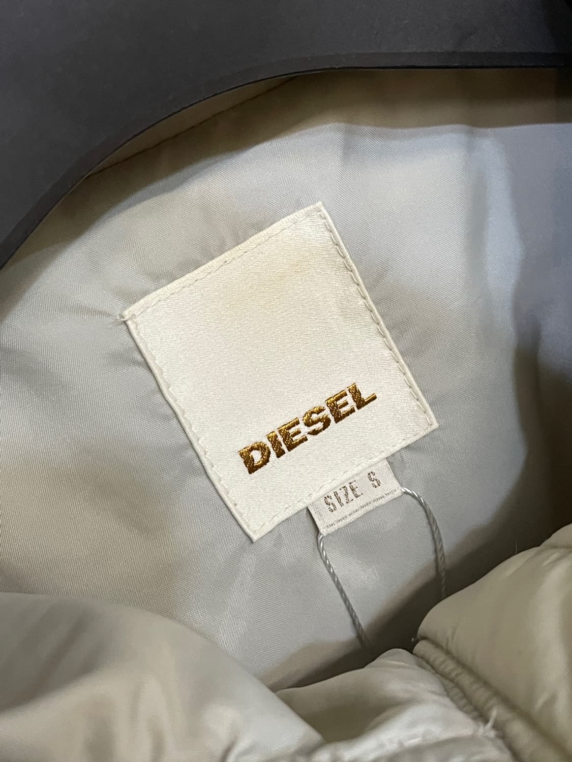 디젤 후드 경량 패딩 상품이미지8