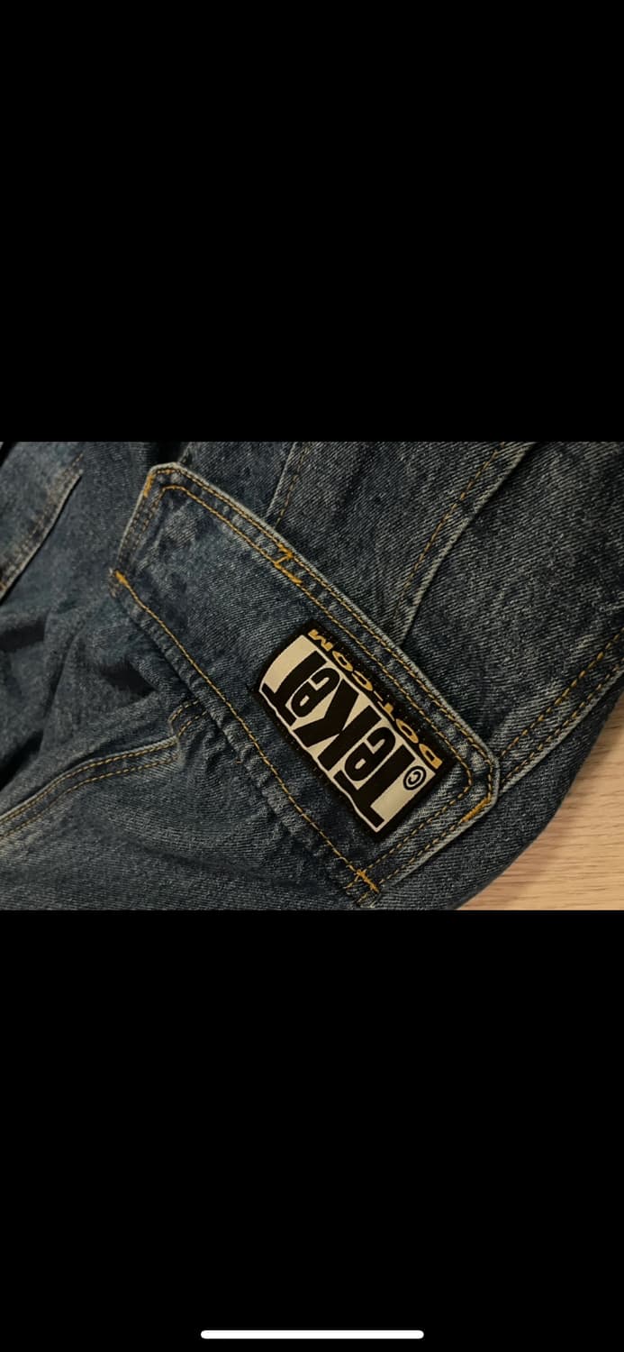 (L) 테켓 데님 카고 팬츠 블루 팝니다 상품이미지3