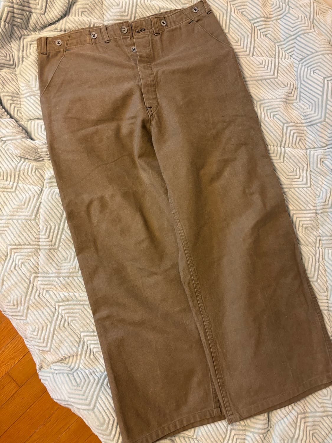 30s 스웨덴군 워크팬츠 상품이미지1