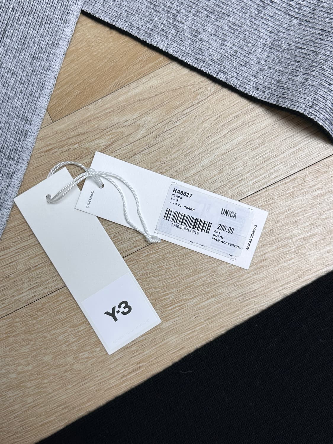 y3 요지야마모토 아디디스 머플러 상품이미지10