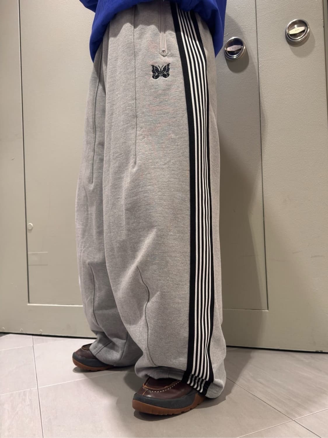 니들스 x BEAVER 코튼 트랙팬츠 s 상품이미지4