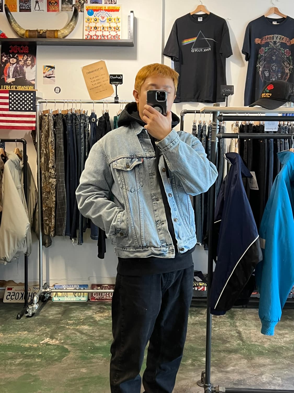 90's [L] 리바이스 빈티지 데님 트러커 자켓 유럽 타입3 상품이미지2