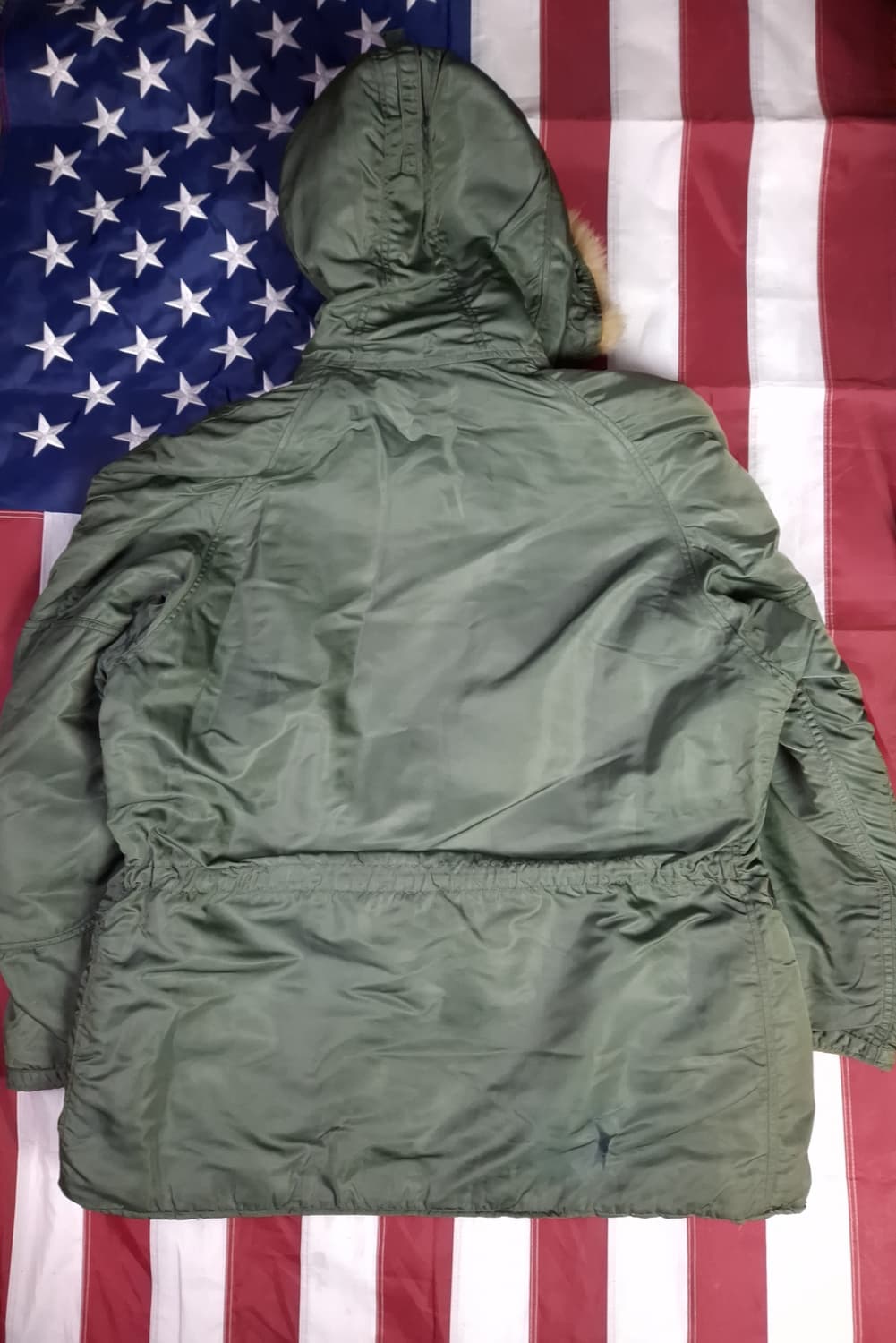 오리지날 미공군 64's 써든 울파일 N-3B 파카 상품이미지10
