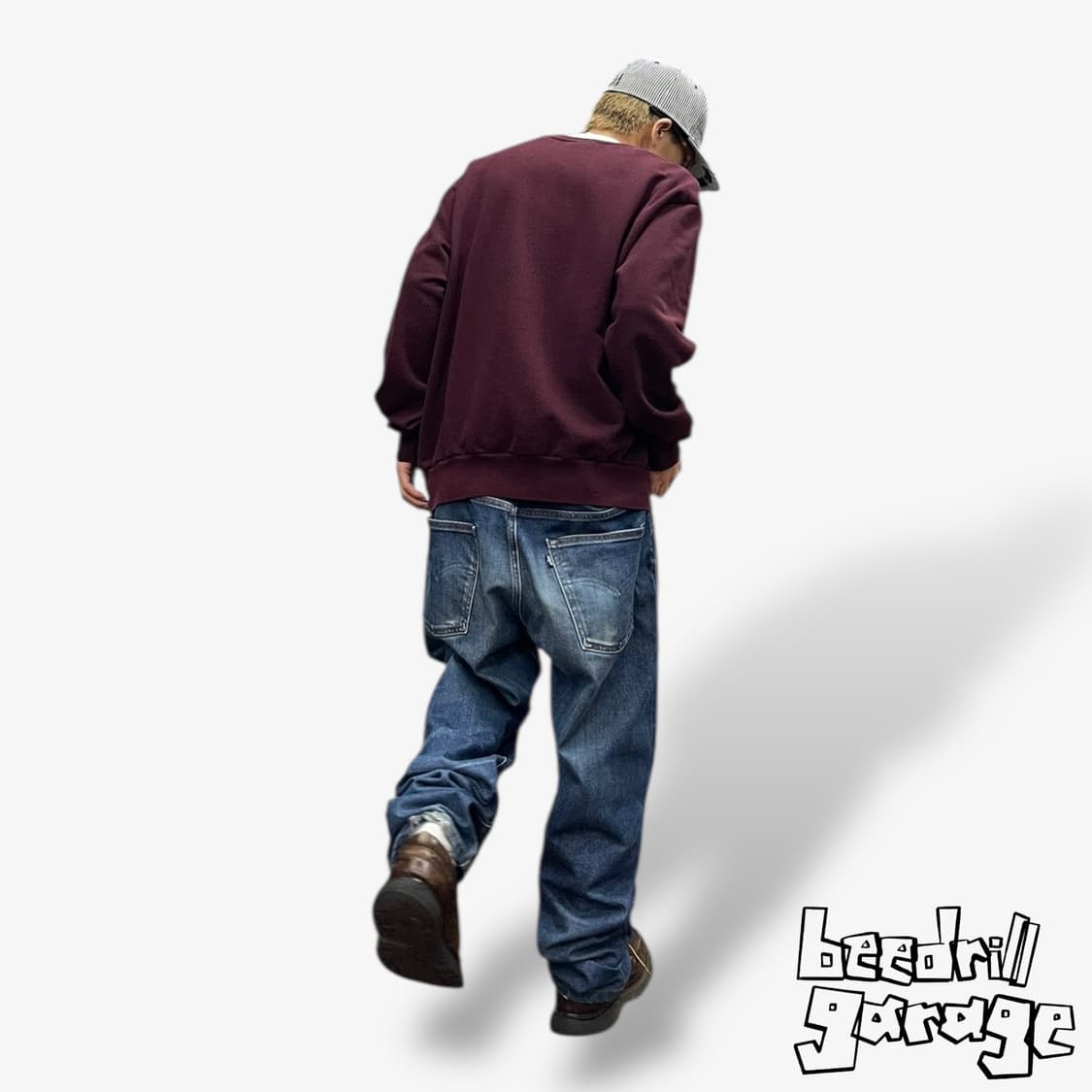 리바이스 502 재팬 메이드 블루탭 셀비지 데님팬츠 상품이미지1