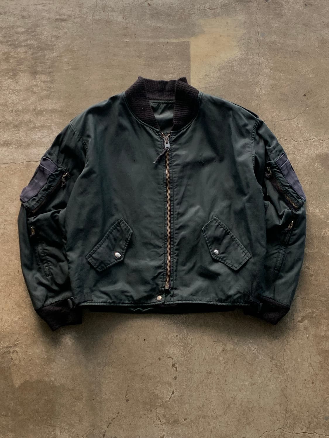 70s 왕립 캐나다 공군(RCAF) 타입2 플라이트 자켓 상품이미지1