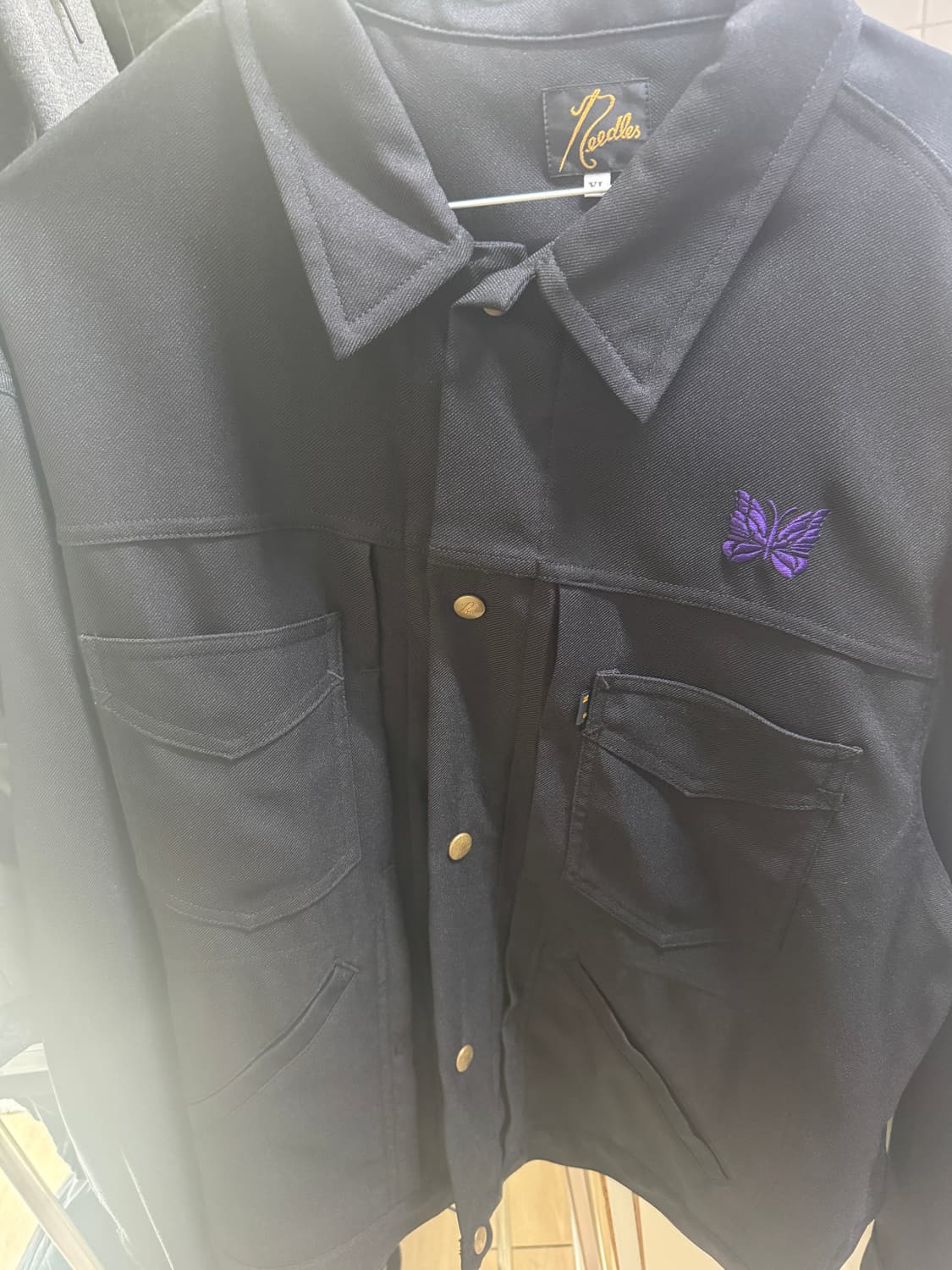 니들스 페니 진 자켓 블랙 상품이미지2