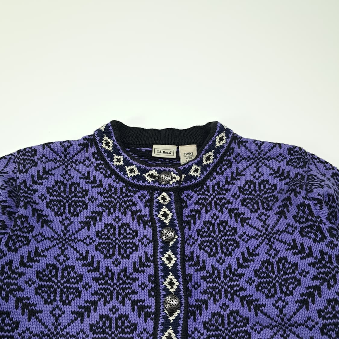 CL148 M 엘엘빈 자카드 니트 가디건 상품이미지2