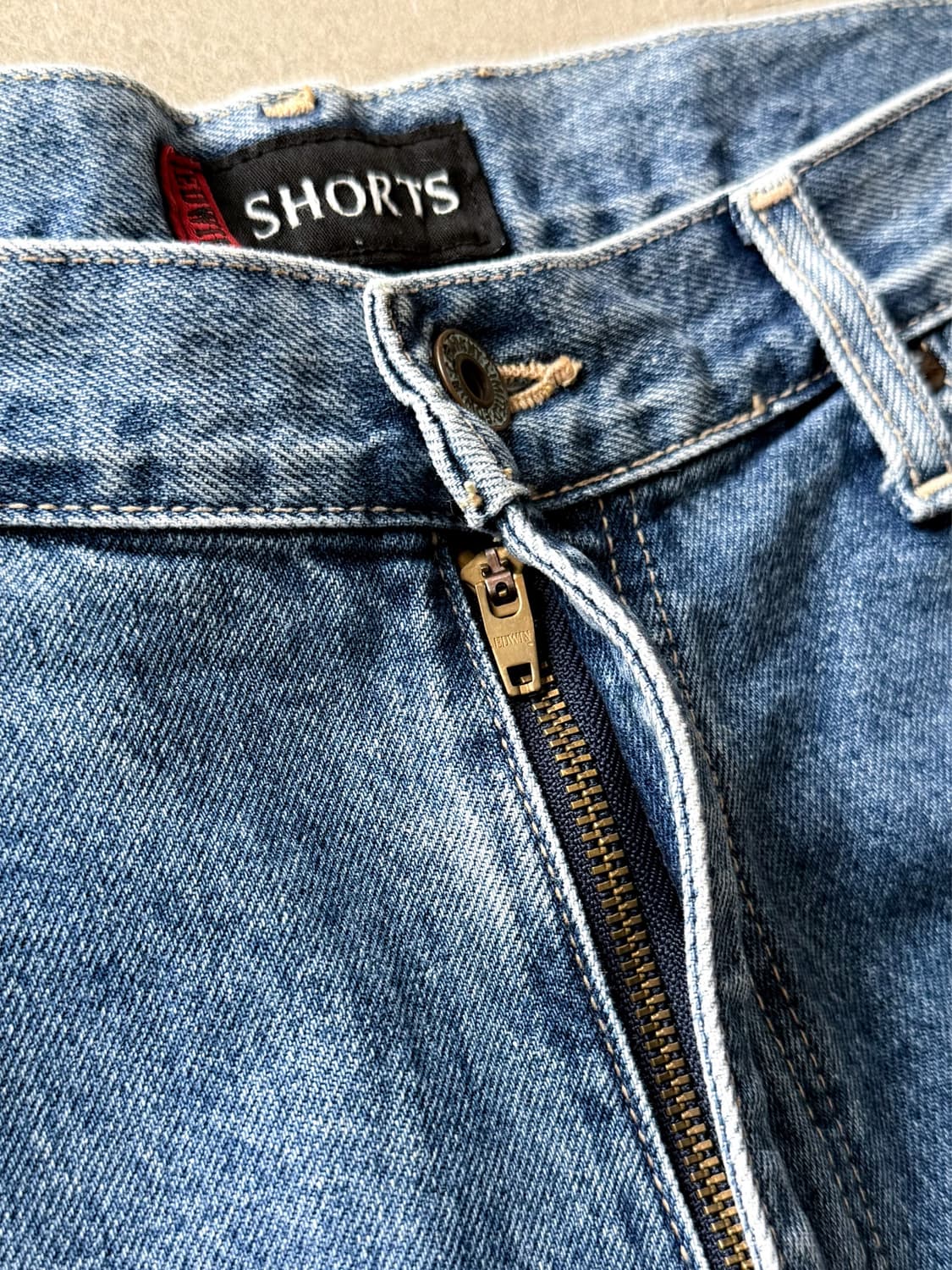 Vintage Edwin Wide Denim Shorts 상품이미지3