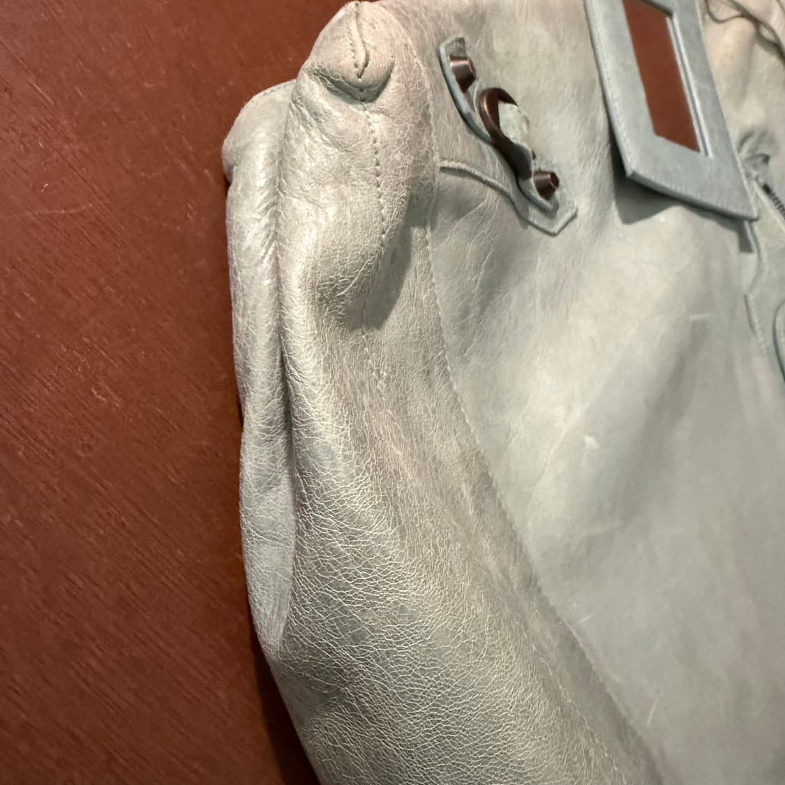 발렌시아가 모터백 티파니컬러 상품이미지5