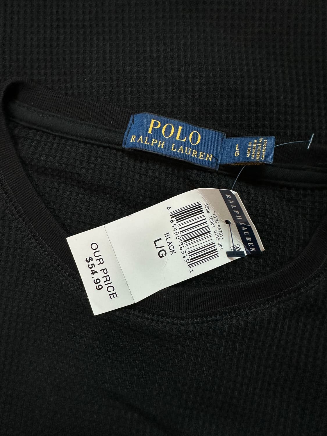 새상품급) 폴로 랄프로렌 라운드넥 긴팔 니트 L 상품이미지4