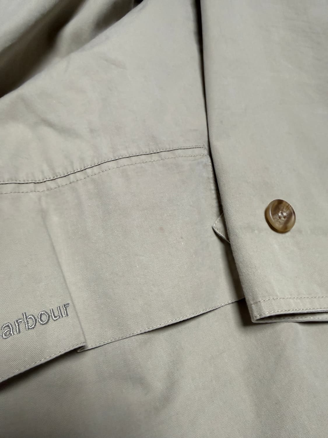 바버 싱글 브레스티드 코트 상품이미지2