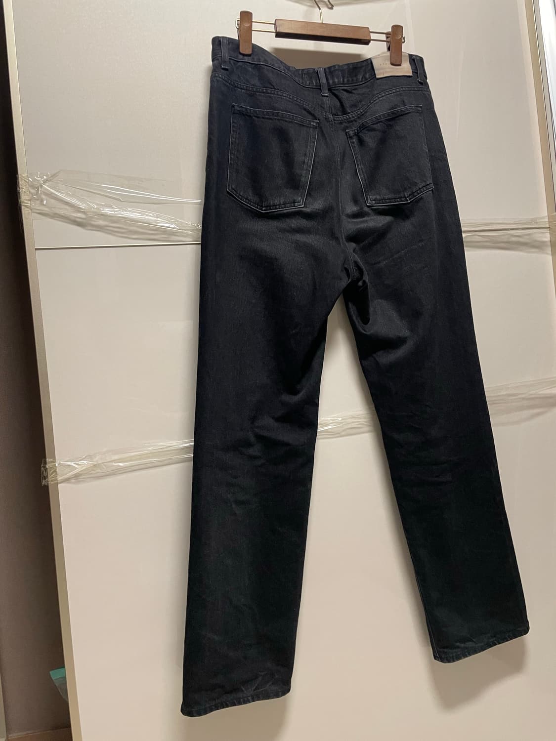 브라운야드 22SS REGULAR DENIM(BLACK) 상품이미지4
