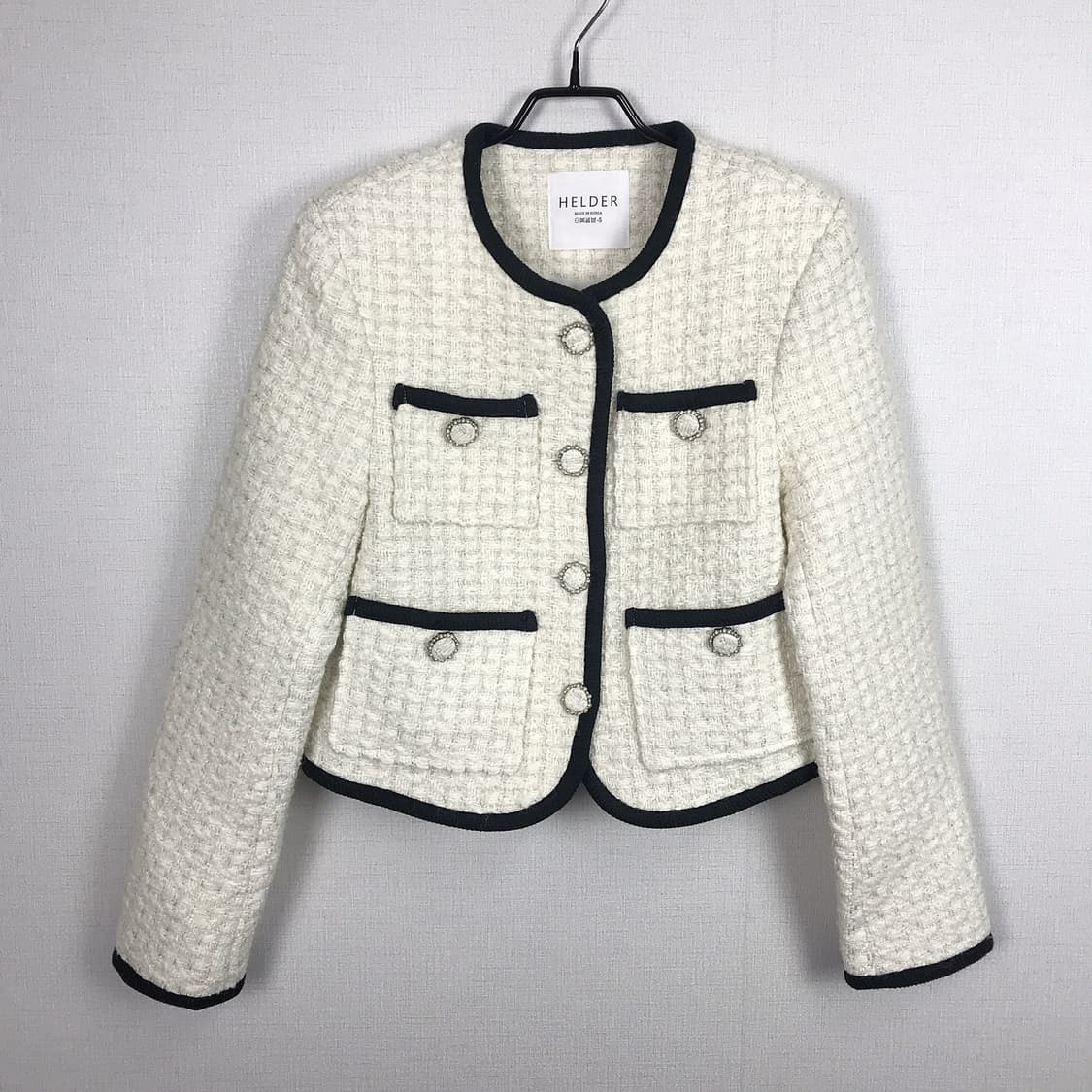 헬더 HELDER 트위드 자켓 여성S 상품이미지1