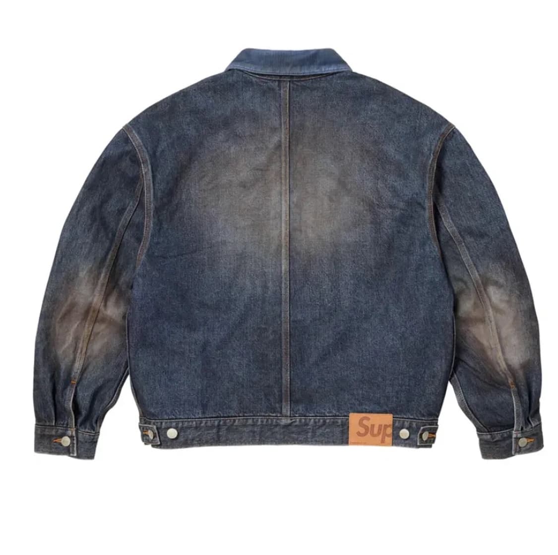 슈프림 25FW 디스트레스드 데님 자켓 상품이미지2